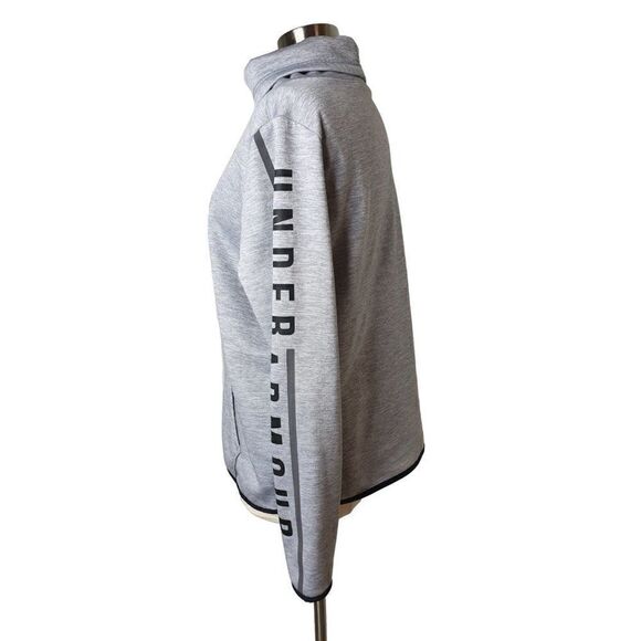 Under Armour Women's UA Pullover Loose Fit Coldgear Sweatshirt Lg NWOT - Picture 3 of 7